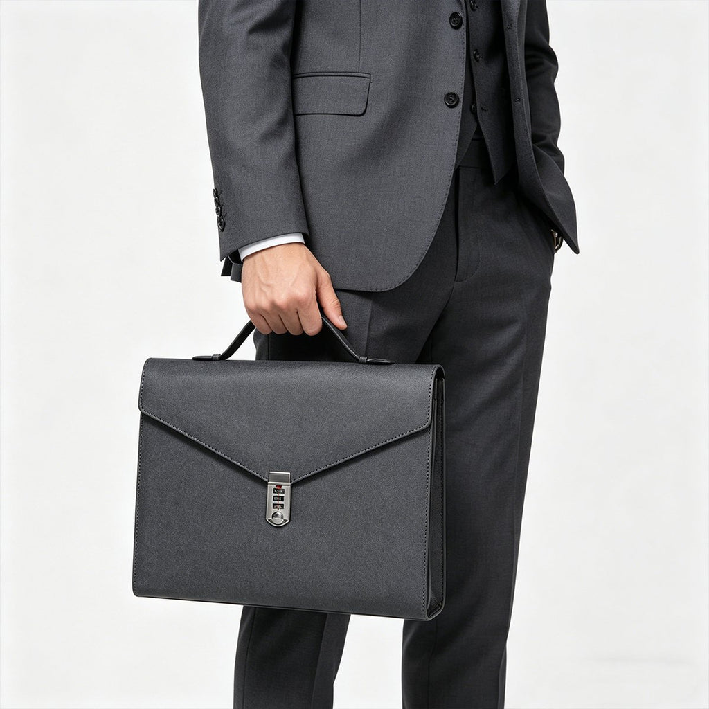 Dark Grey Password File Storage Bag Organiser | StorageOZ