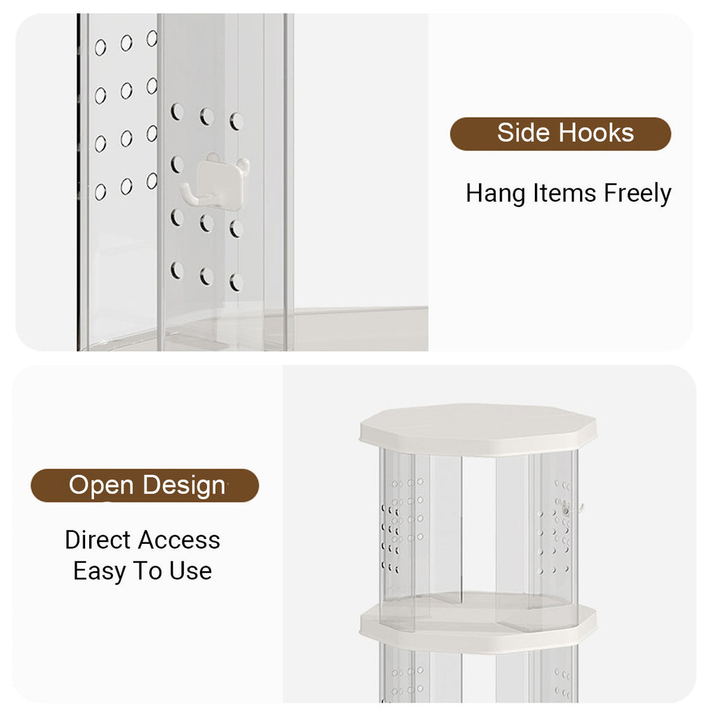 Swivel Bookshelves Two Sizes Home Organiser | StorageOZ