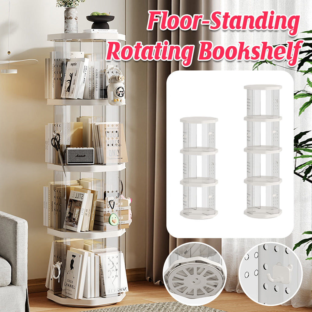 Swivel Bookshelves Two Sizes Home Organiser | StorageOZ