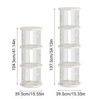 Swivel Bookshelves Two Sizes Home Organiser | StorageOZ
