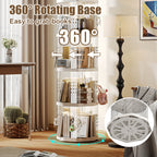 Swivel Bookshelves Two Sizes Home Organiser | StorageOZ