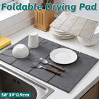 Foldable Diatom Dish Mat Two Colours Set | StorageOZ