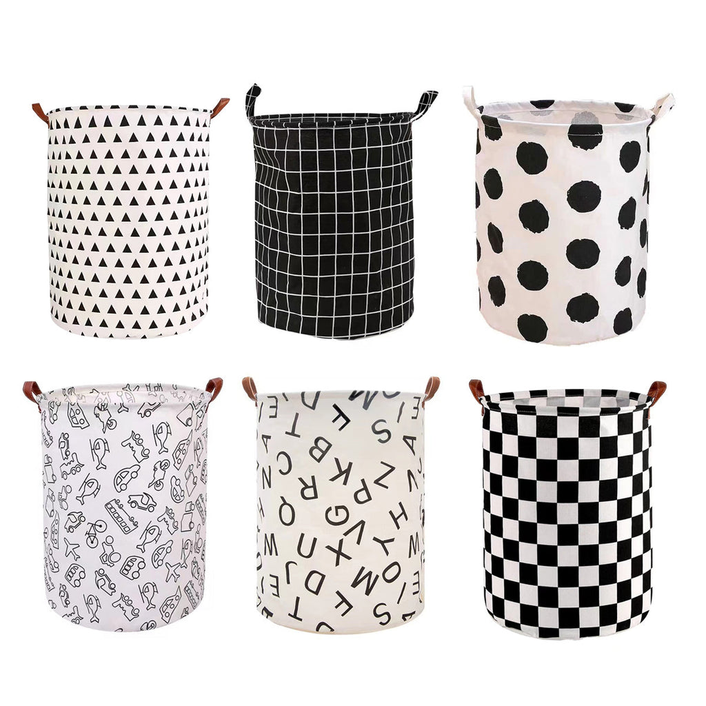 Foldable Printed Laundry Basket Six Prints | StorageOZ
