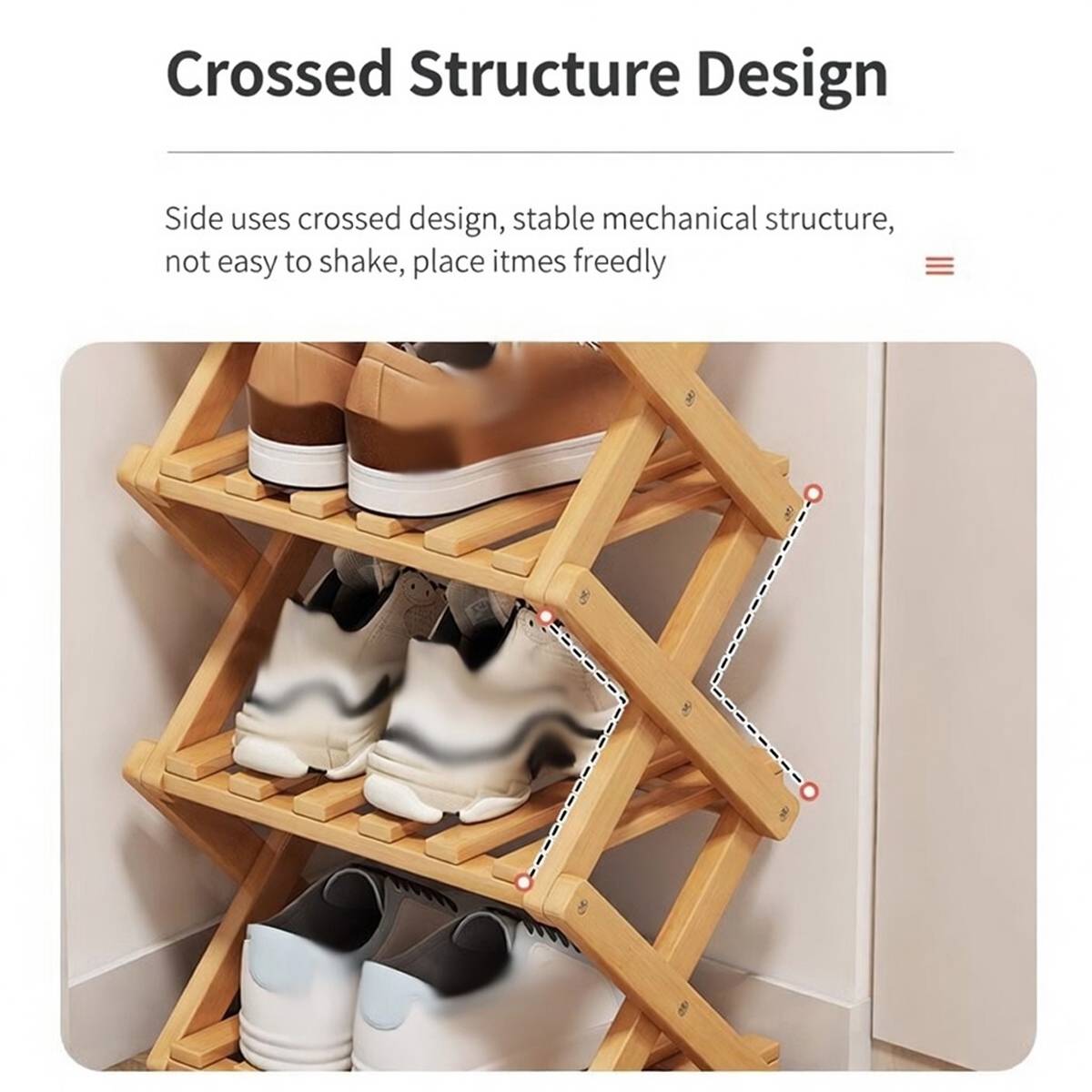 8 Tier Home Shoe Storage Rack Home Organiser Set | StorageOZ