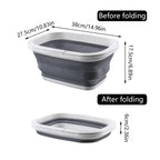 Foldable Hand Storage Basket Two Colours | StorageOZ