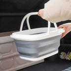 Foldable Hand Storage Basket Two Colours | StorageOZ