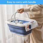 Foldable Hand Storage Basket Two Colours | StorageOZ