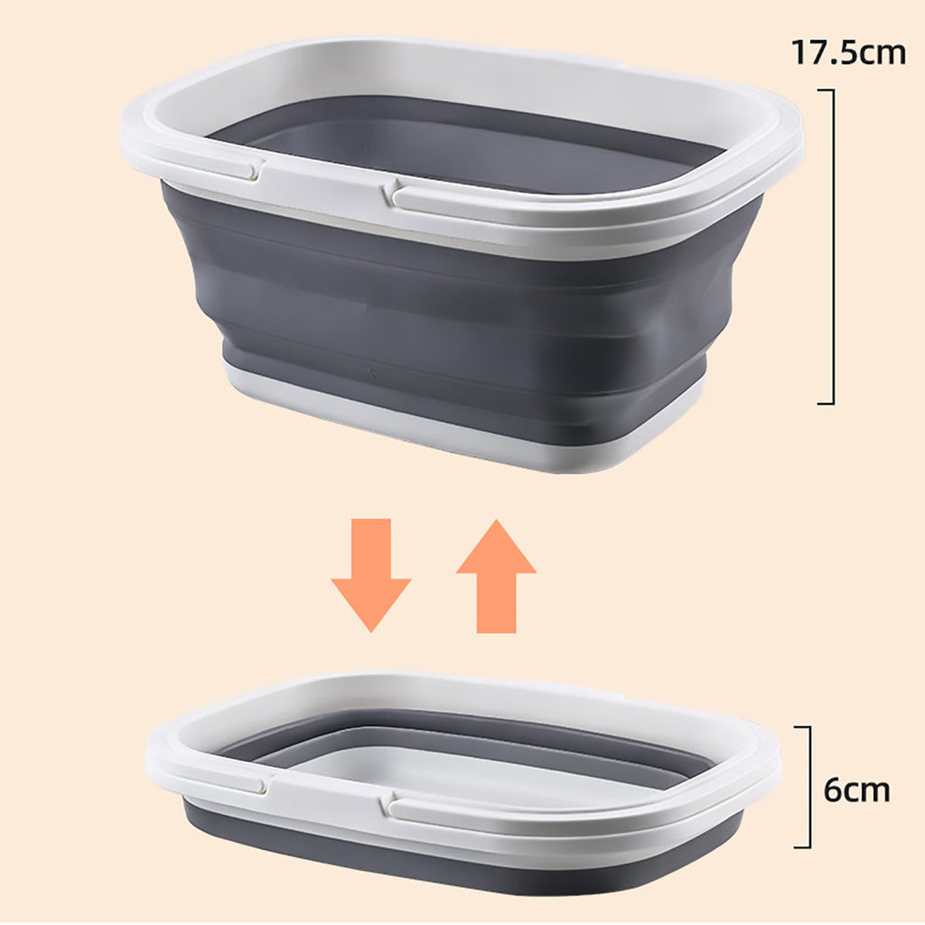 Foldable Hand Storage Basket Two Colours | StorageOZ