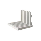 Folding Shoe Stools Two Colours Organiser | StorageOZ