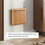 Folding Shoe Stools Two Colours Organiser | StorageOZ
