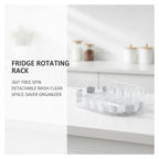 Fridge Rotating Condiment Rack Organiser | StorageOZ