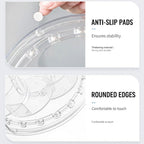 Fridge Rotating Condiment Rack Organiser | StorageOZ