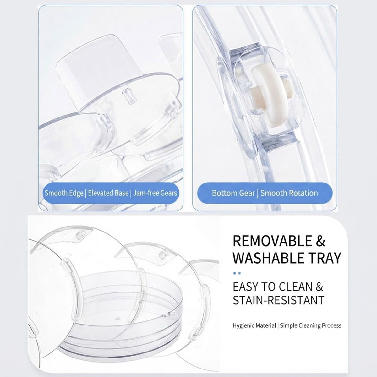 Fridge Rotating Condiment Rack Organiser | StorageOZ