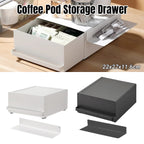 Steel Coffee Pod Drawer Two Colours Rack | StorageOZ