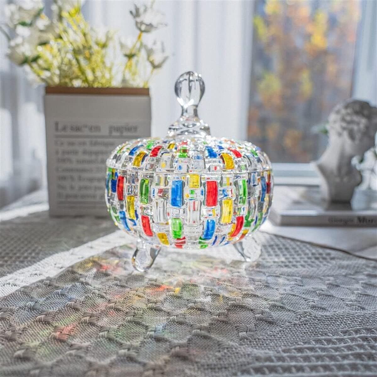 Glass Candy Jar Kitchen Storage Organiser | StorageOZ