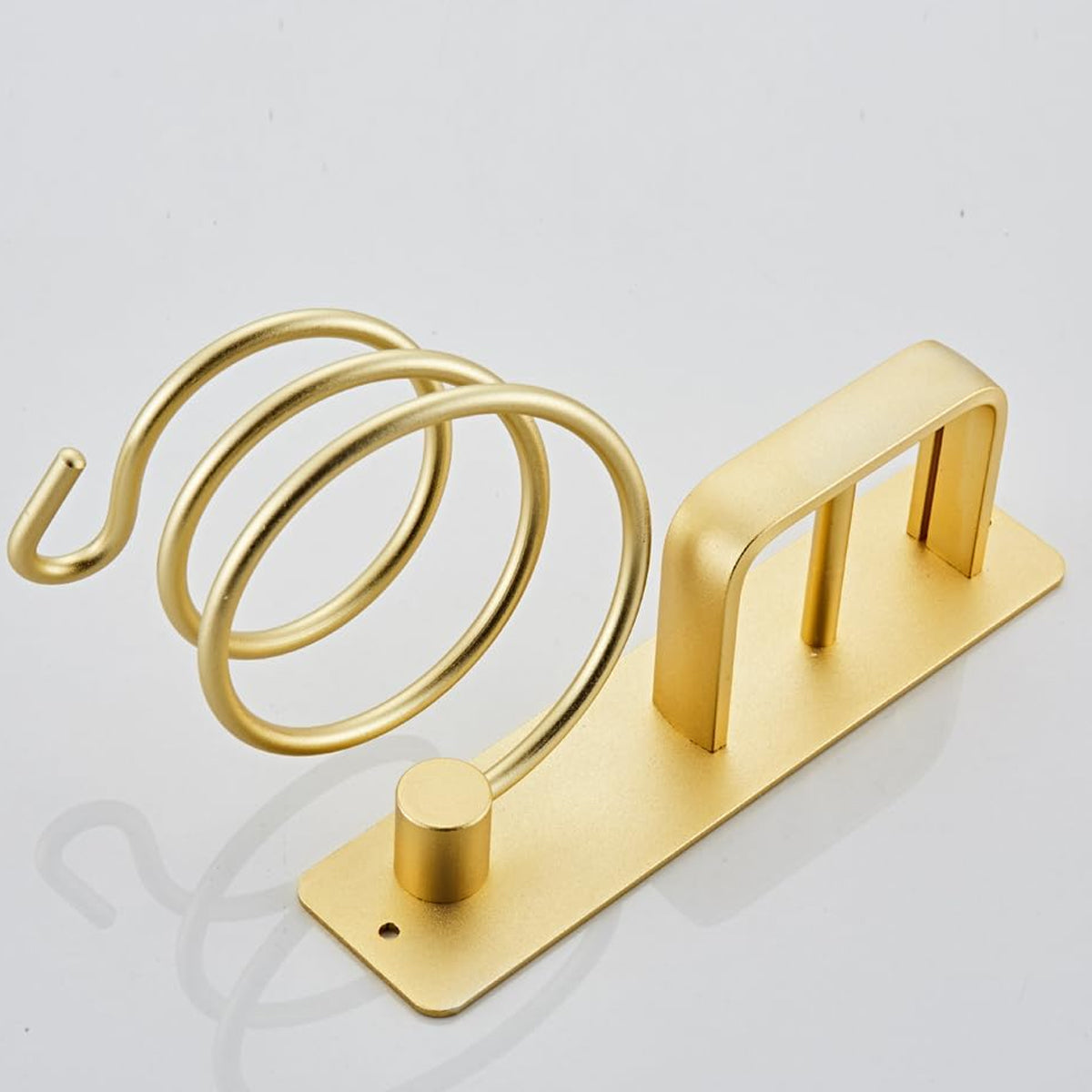Wall Hair Dryer Holder Two Finishes Rack | StorageOZ