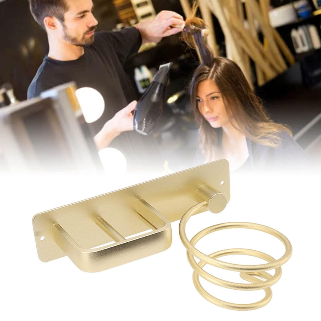 Wall Hair Dryer Holder Two Finishes Rack | StorageOZ