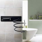Wall Hair Dryer Holder Two Finishes Rack | StorageOZ