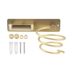 Wall Hair Dryer Holder Two Finishes Rack | StorageOZ