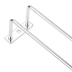 Under Cabinet Wine Glass Holder Steel Rack | StorageOZ