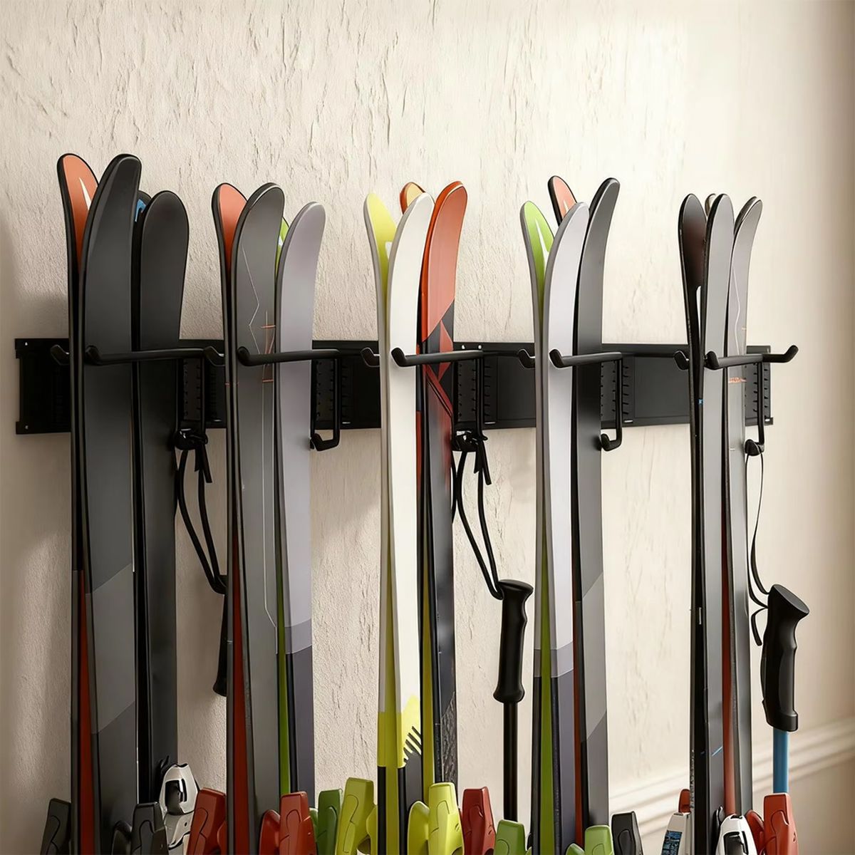 6 Pcs Wall Hook Set Home Storage Organiser | StorageOZ