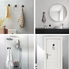 Stainless Wall Hooks Three Colours Organiser | StorageOZ