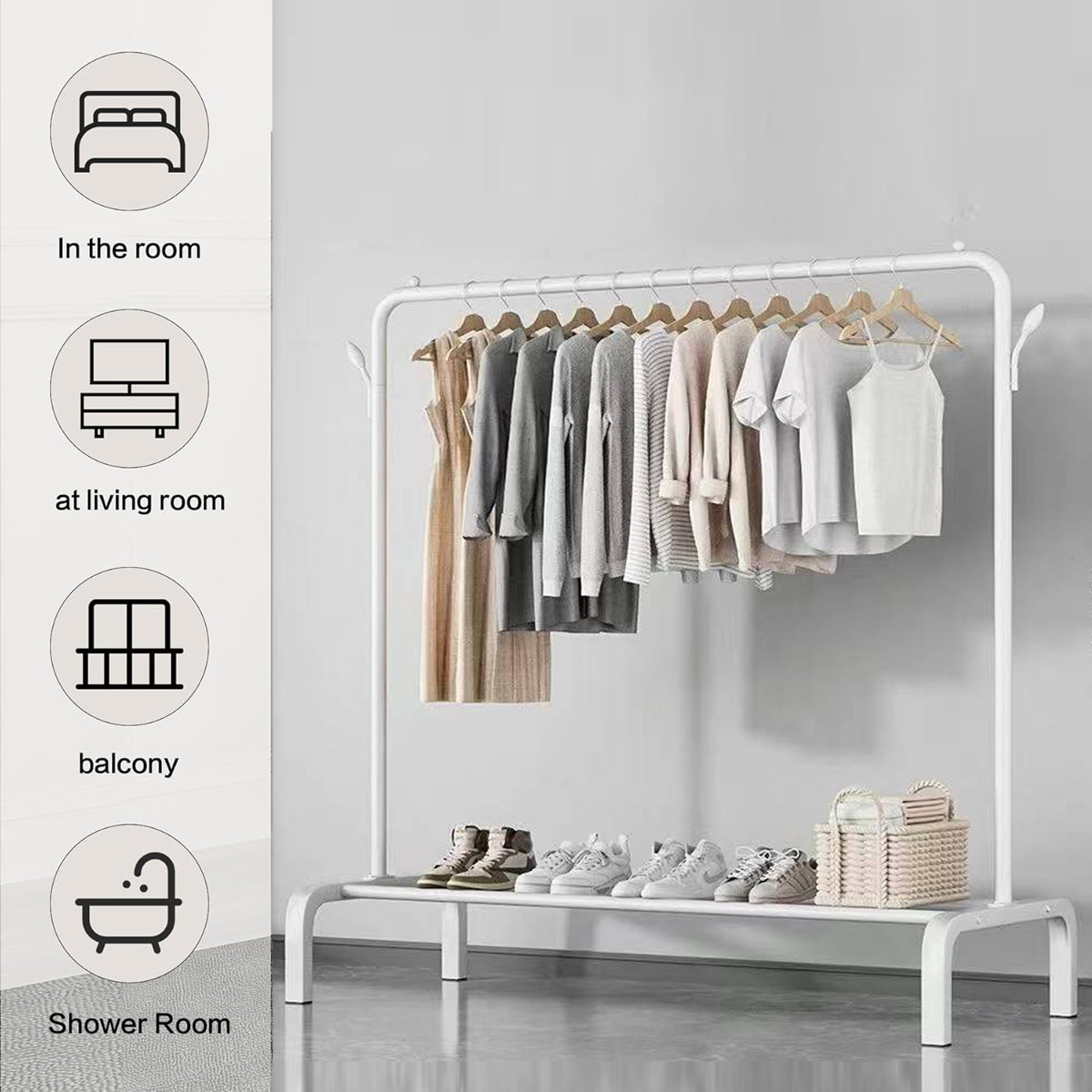 Indoor Clothes Drying Rack Two Colours Set | StorageOZ