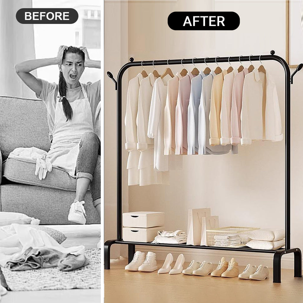 Indoor Clothes Drying Rack Two Colours Set | StorageOZ