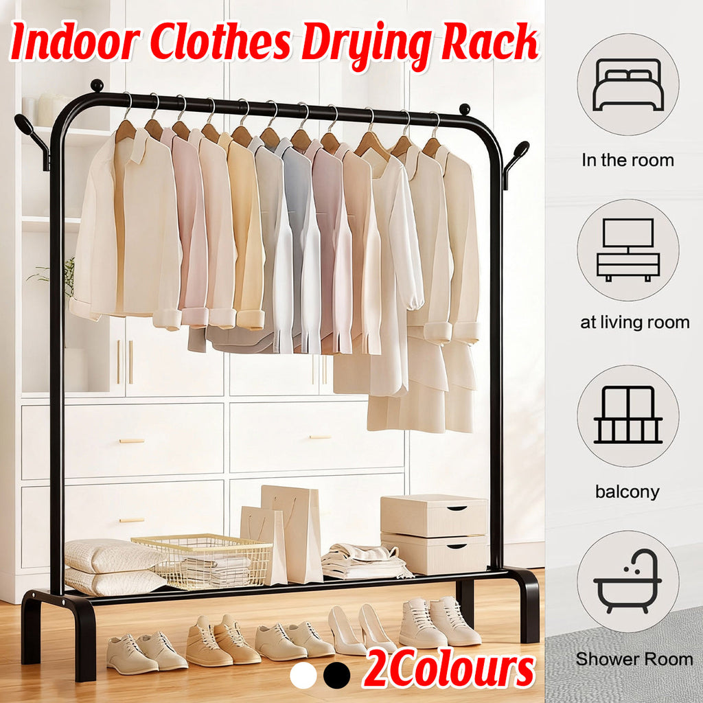 Indoor Clothes Drying Rack Two Colours Set | StorageOZ