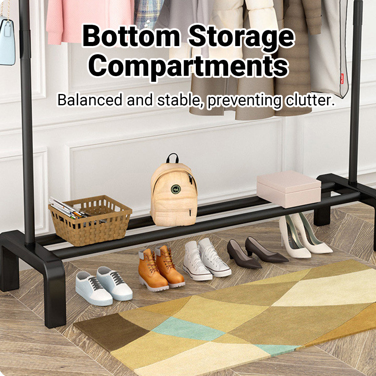 Indoor Clothes Drying Rack Two Colours Set | StorageOZ