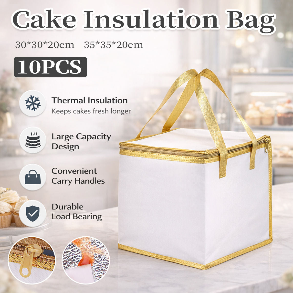 Insulated Bags Two Counts Travel Organiser | StorageOZ