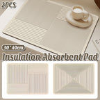 2 Pcs Absorbent Kitchen Pads 30x40 Two Types | StorageOZ