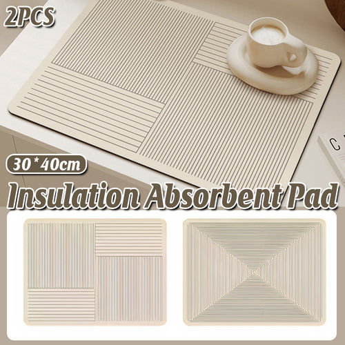 2 Pcs Absorbent Kitchen Pads 30x40 Two Types | StorageOZ