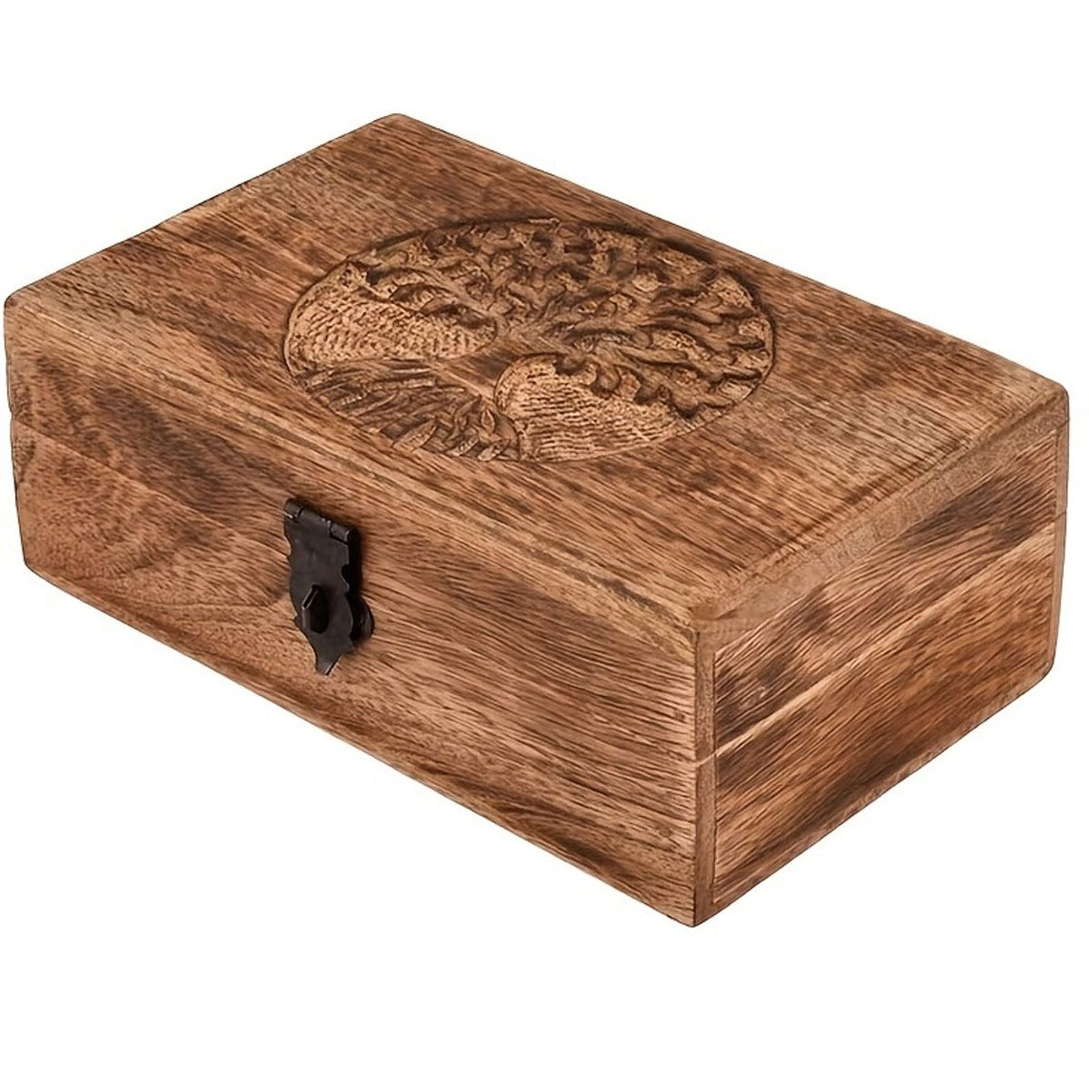 Wood Look Jewellery Storage Box Organiser | StorageOZ