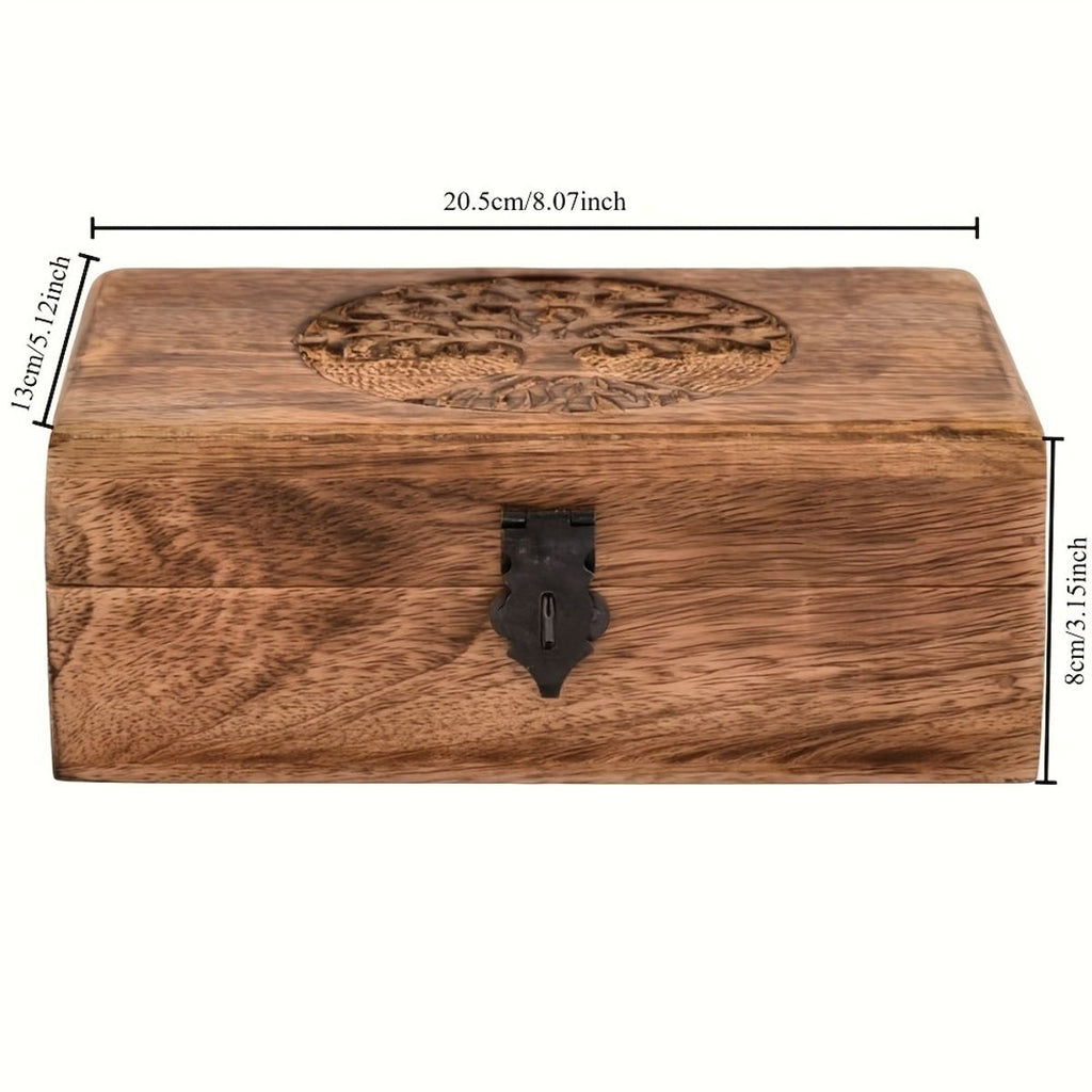 Wood Look Jewellery Storage Box Organiser | StorageOZ