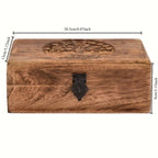 Wood Look Jewellery Storage Box Organiser | StorageOZ