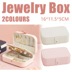 Portable Jewellery Travel Box Two Colours | StorageOZ