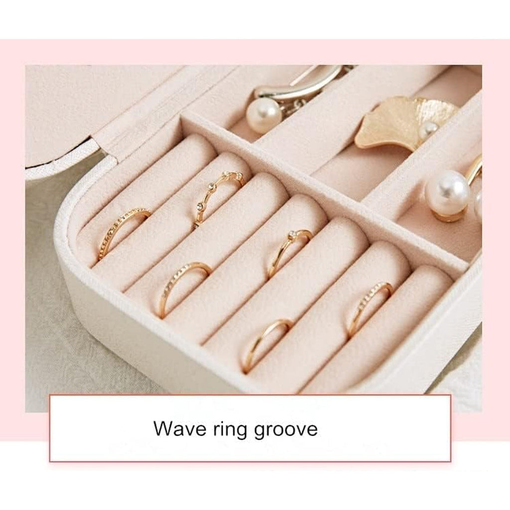 Portable Jewellery Travel Box Two Colours | StorageOZ