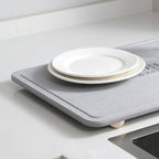 Rectangular Diatom Drain Mat Two Colours | StorageOZ