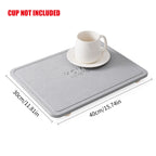 Rectangular Diatom Drain Mat Two Colours | StorageOZ