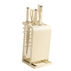 Cream Kitchen Knife Storage Rack Organiser | StorageOZ