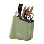 Green Kitchen Knife Storage Rack Organiser | StorageOZ