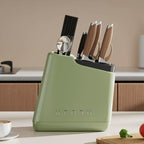 Green Kitchen Knife Storage Rack Organiser | StorageOZ