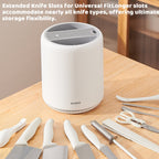 Off White Grey Kitchen Knife Rack Organiser | StorageOZ