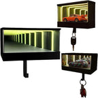 LED Wall Key Holder Storage Rack Organiser | StorageOZ