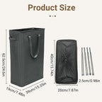 Slim Foldable Oxford Laundry Basket Four Colours | StorageOZ