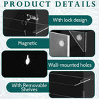 Lockable Storage Box Home Organiser Case | StorageOZ