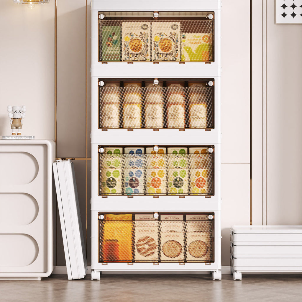 46cm Foldable Storage Cabinet Two Heights | StorageOZ