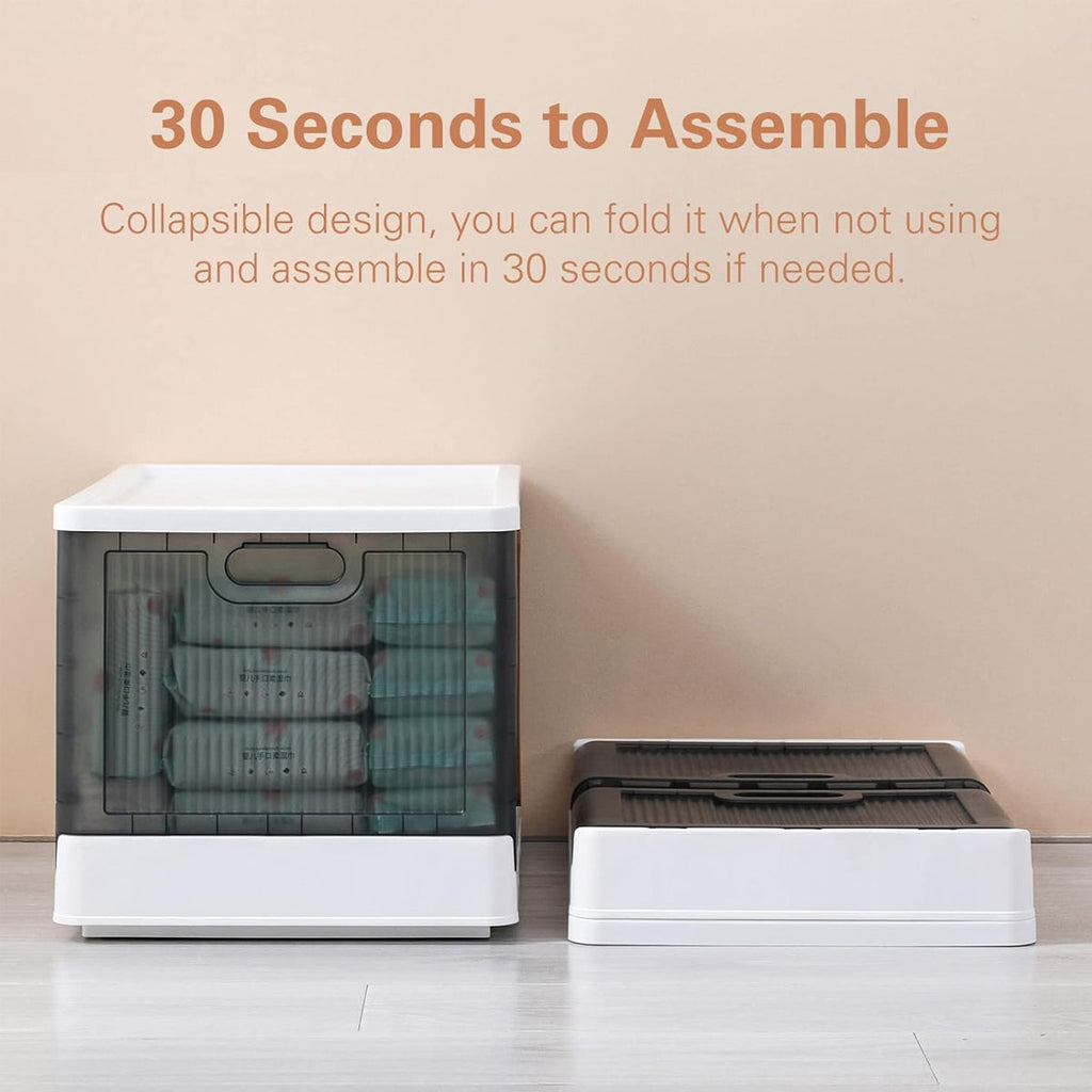 Lidded Large Storage Box Two Colours Set | StorageOZ