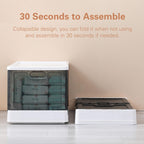 Lidded Large Storage Box Two Colours Set | StorageOZ